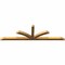 Ekena Millwork Richland Timber Gable Bracket, Western Red Cedar, 108"W x 31 1/2"H x 4"D x 4"F, 7/12 Pitch GBW108X31X0404RIC00RWR - alternate 4